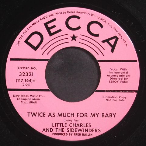 LITTLE CHARLES & SIDEWINDERS