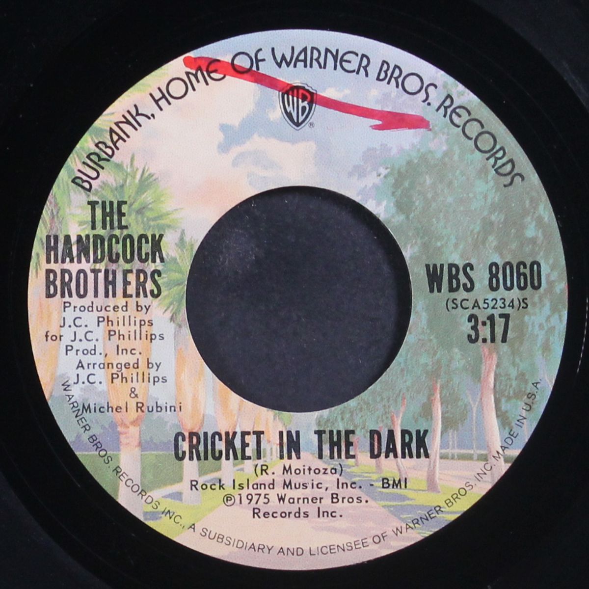 cricket in the dark / drink up and dance by HANDCOCK BROTHERS