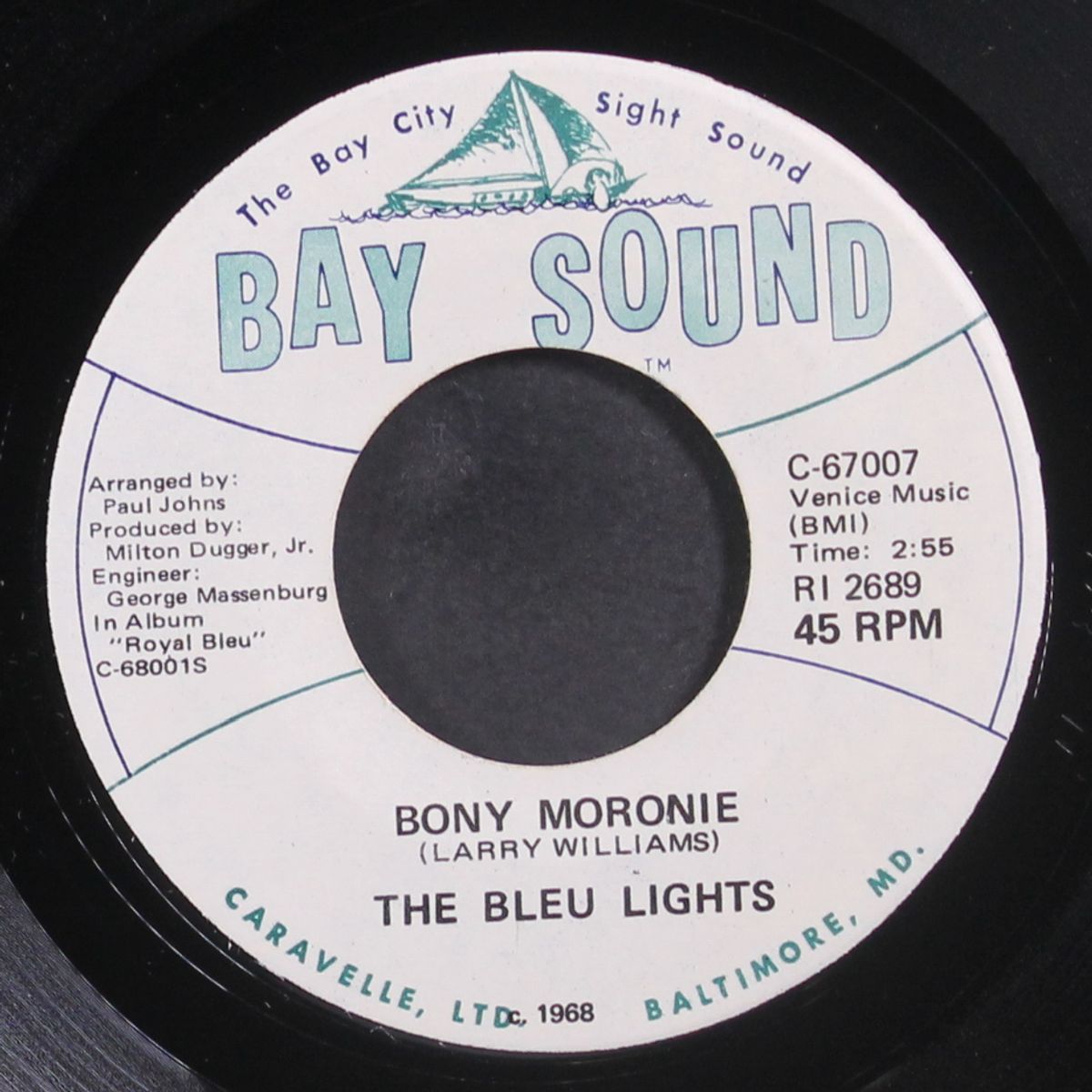a lonely man's prayer / bony moronie by BLEU LIGHTS