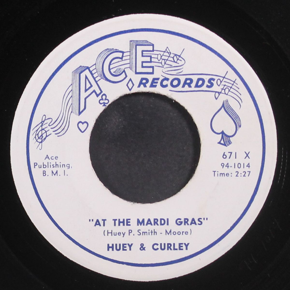 at the mardi gras / second line by HUEY & CURLEY