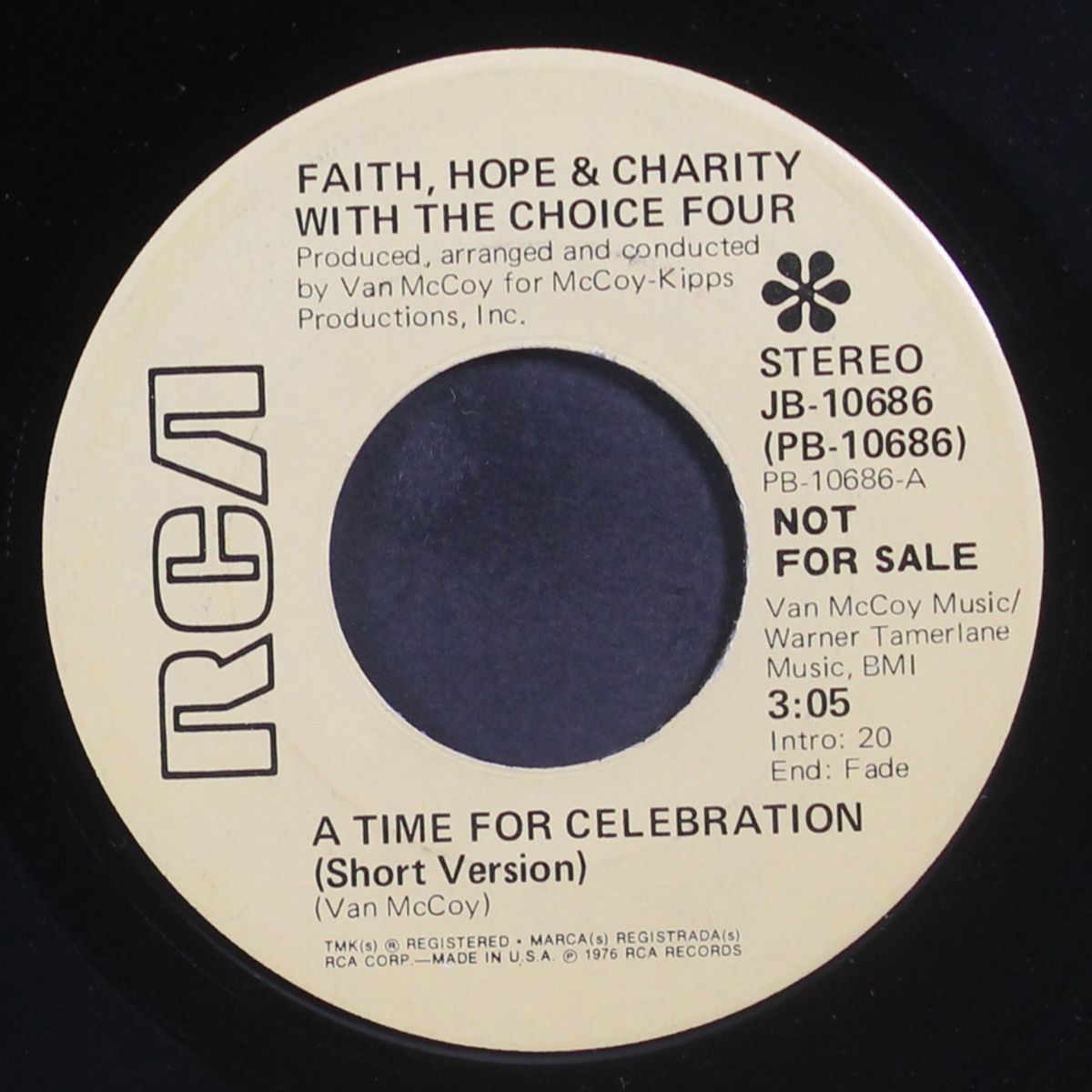 a time for celebration by FAITH, HOPE & CHARITY