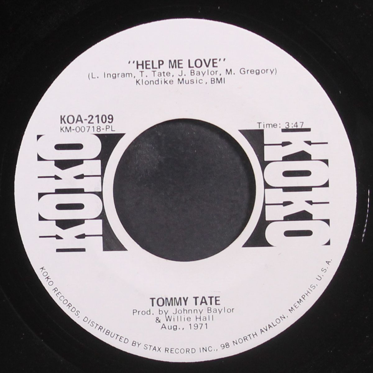 help me love by TOMMY TATE