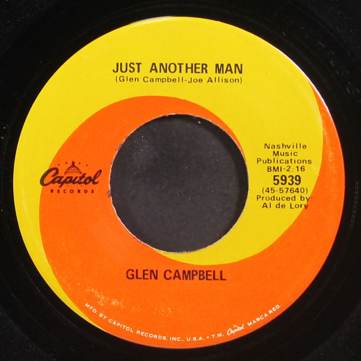 gentle on my mind by GLEN CAMPBELL
