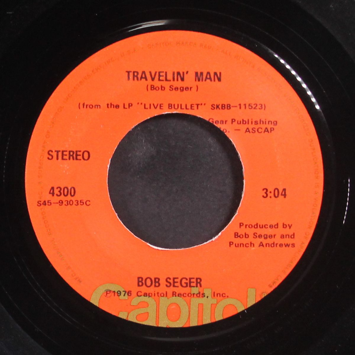 travelin' man / beautiful loser by BOB SEGER