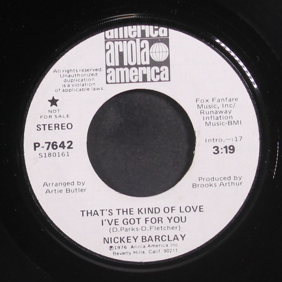 that's the kind of love i've got / mono by NICKEY BARCLAY
