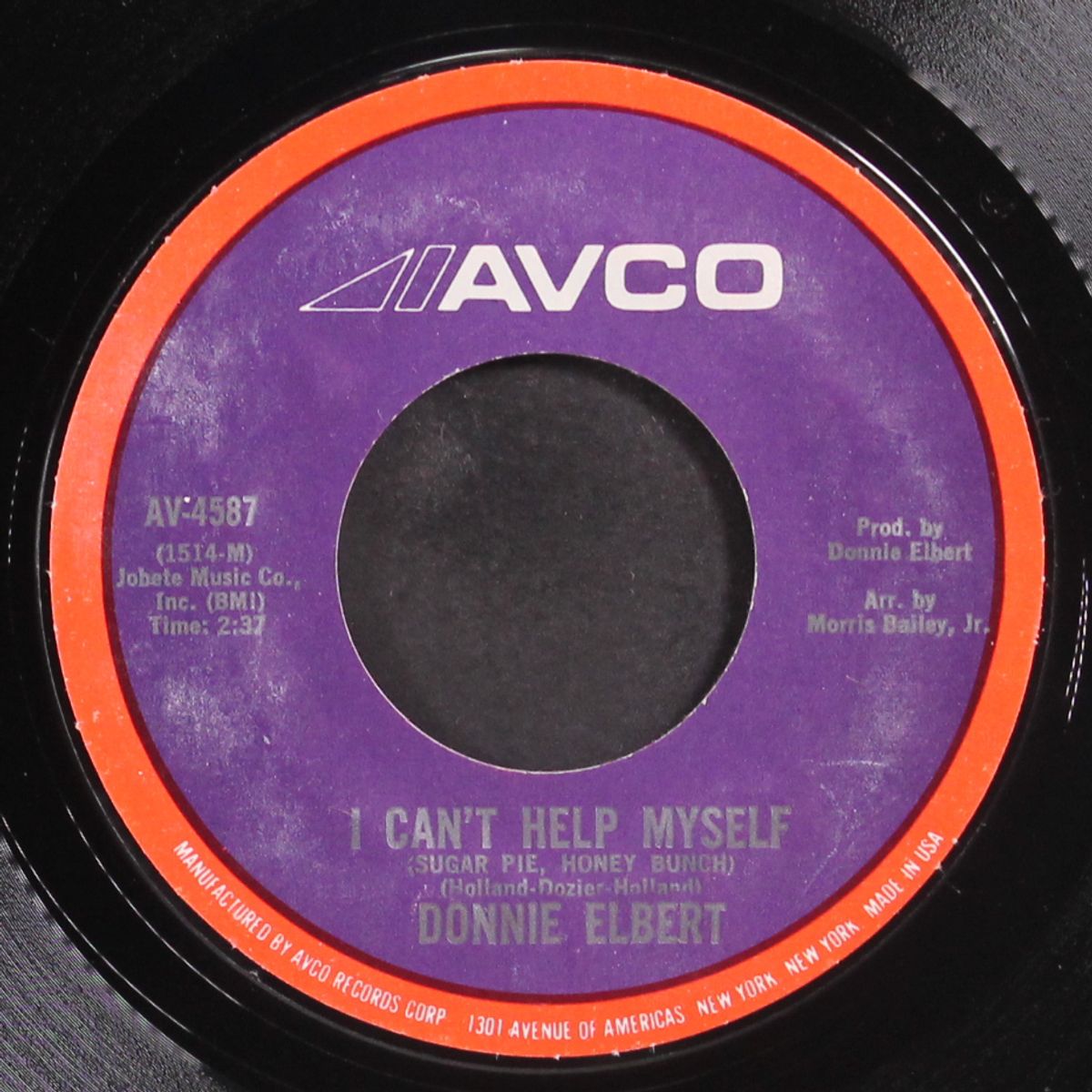 i can't help myself / love is here and now you're gone by DONNIE ELBERT