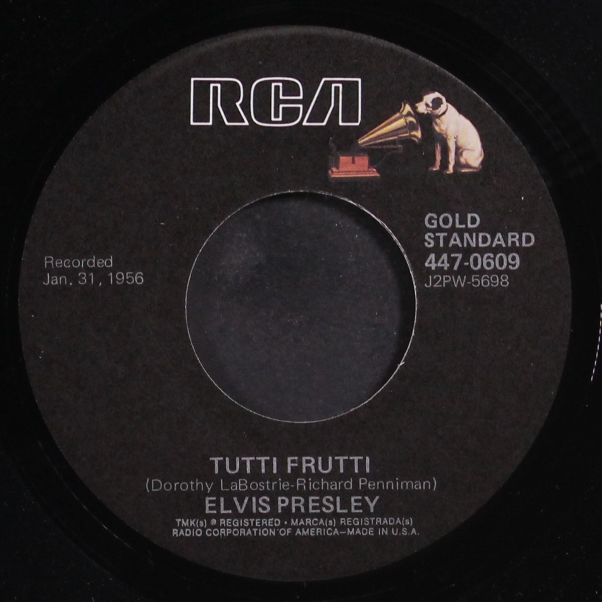 blue suede shoes / tutti frutti by ELVIS PRESLEY