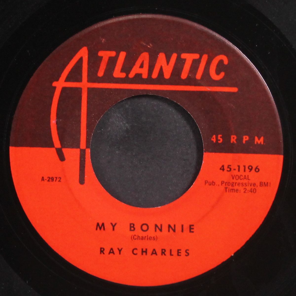 my bonnie / you be my baby by RAY CHARLES