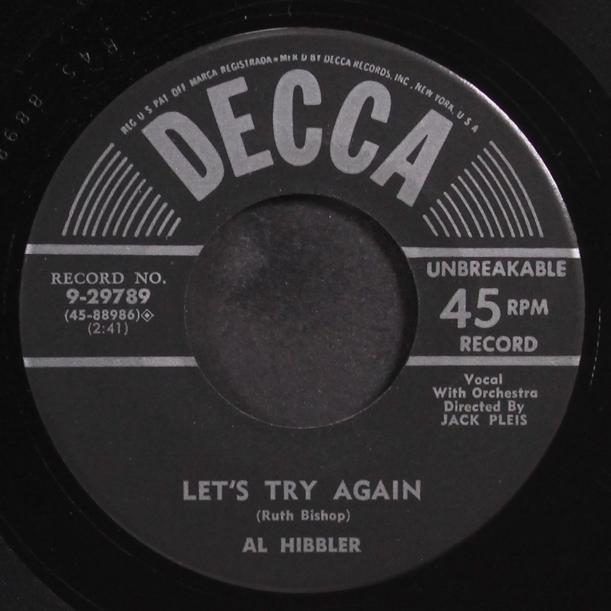 11th hour melody / let's try again by AL HIBBLER