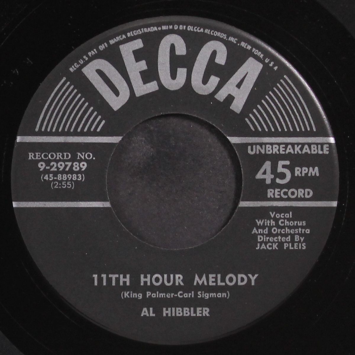 11th hour melody / let's try again by AL HIBBLER