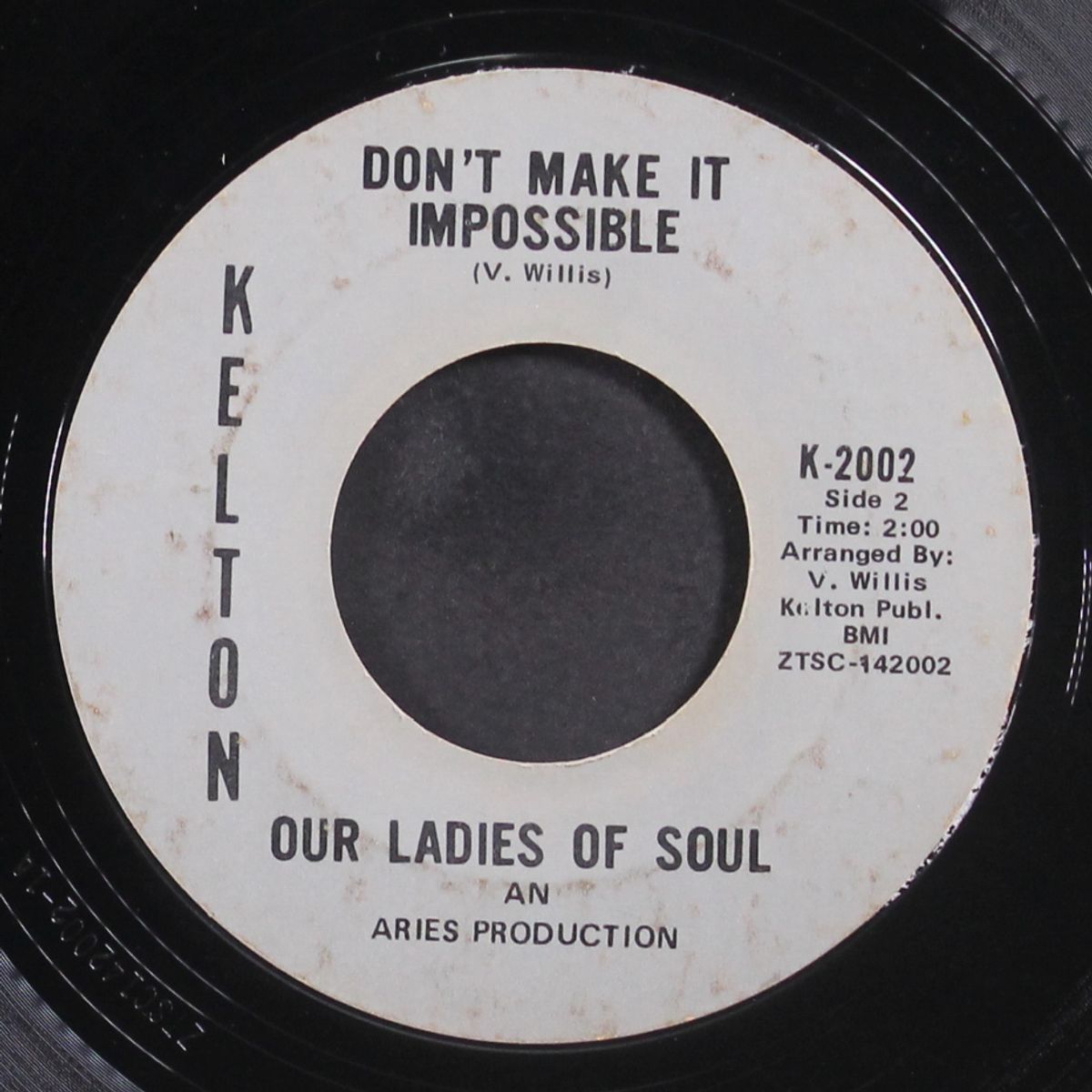 let's groove together / don't make it impossible by OUR LADIES OF SOUL