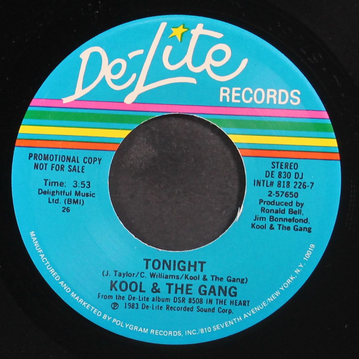 tonight / same by KOOL & THE GANG