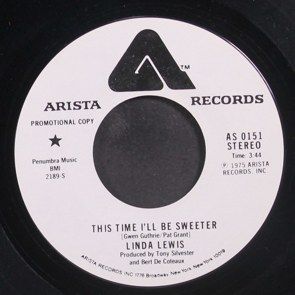 this time i'll be sweeter / mono by LINDA LEWIS