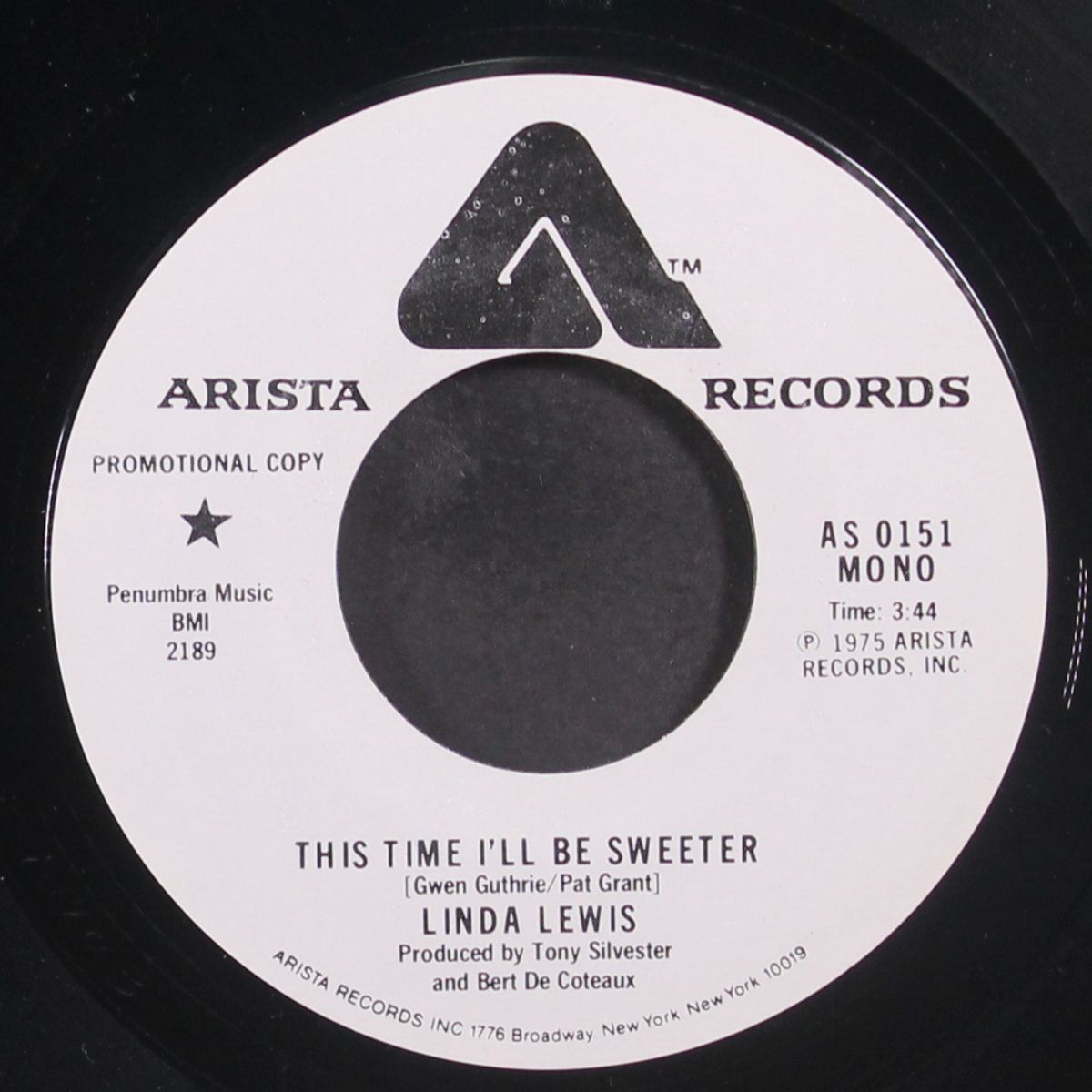 this time i'll be sweeter / mono by LINDA LEWIS