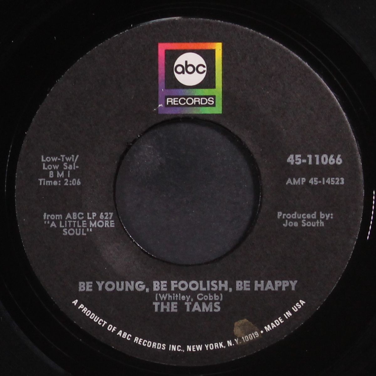 be young, be foolish, be happy / that same old song by TAMS