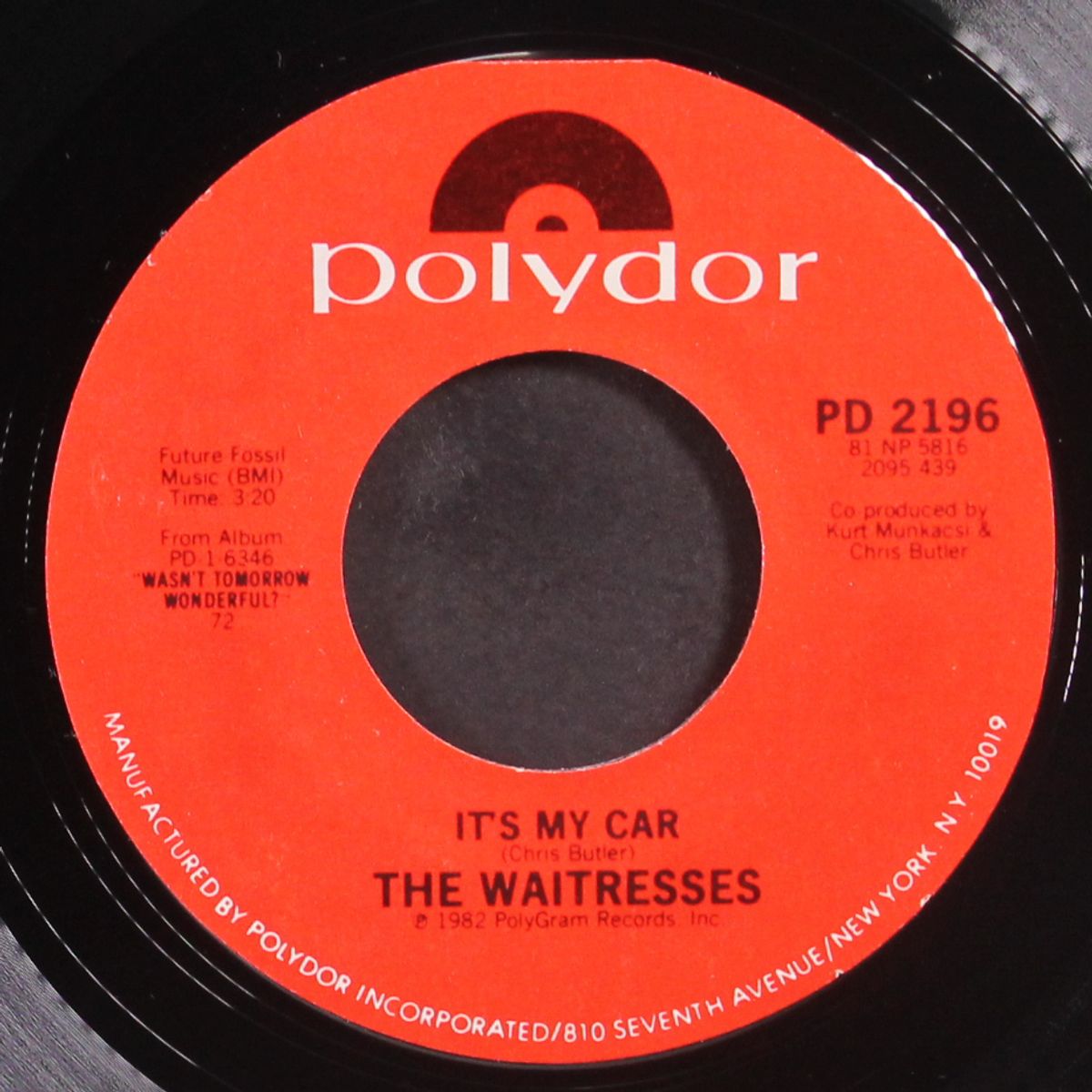 i know what boys like / it's my car by WAITRESSES