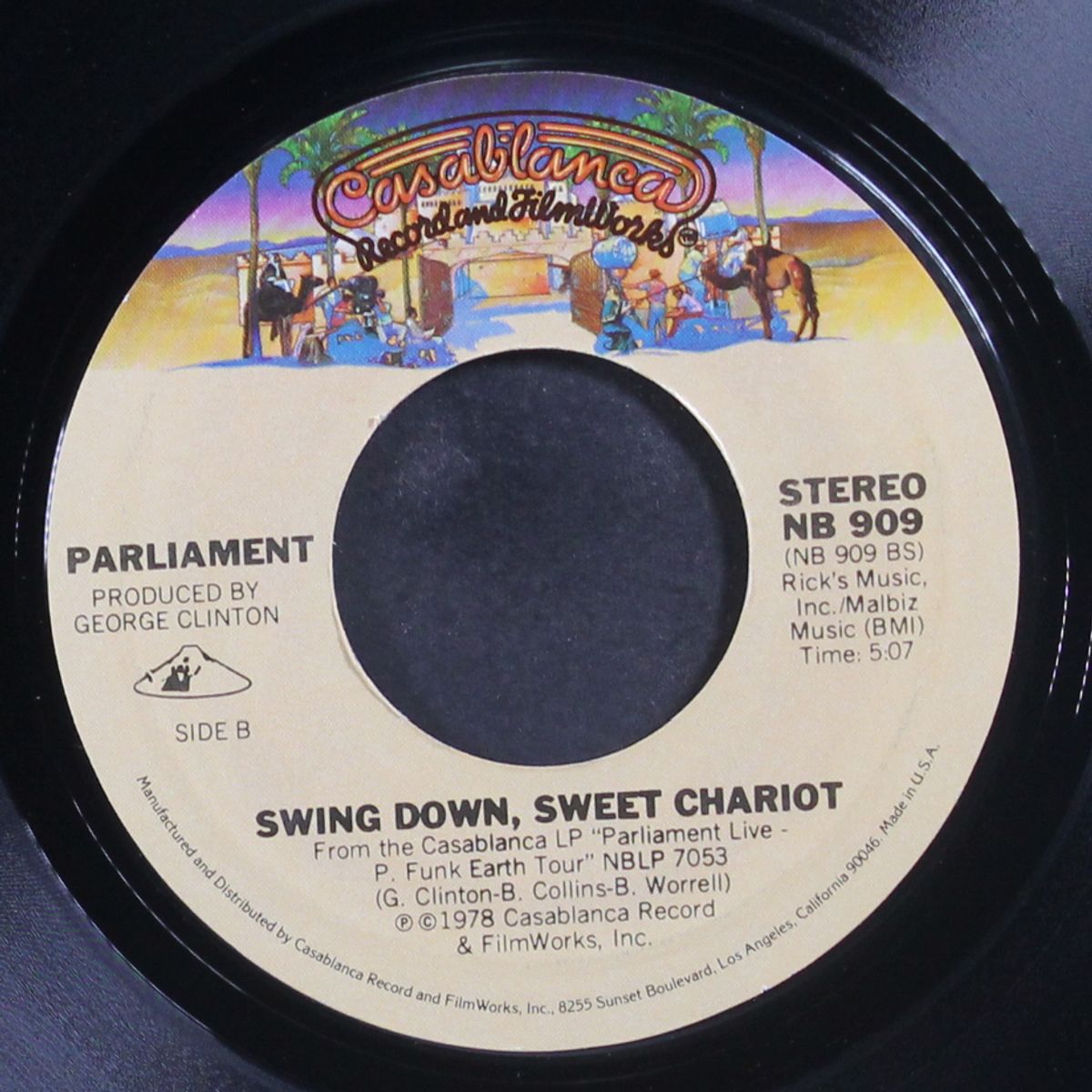 flash light / swing down, sweet chariot by PARLIAMENT