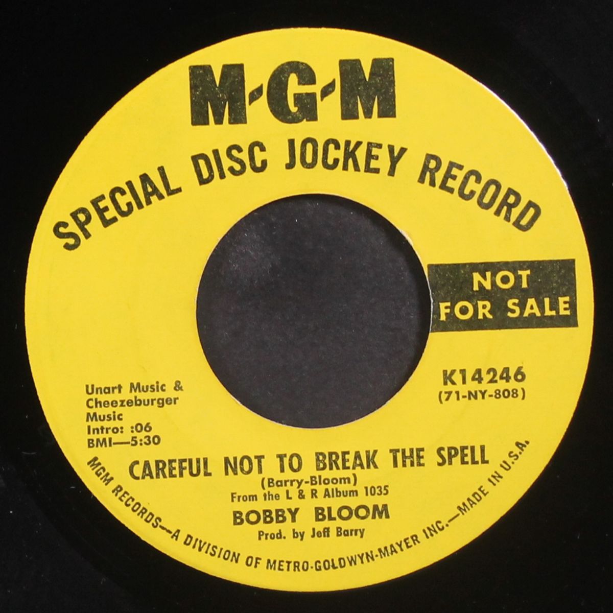 we're all goin' home / careful not to break the spell by BOBBY BLOOM
