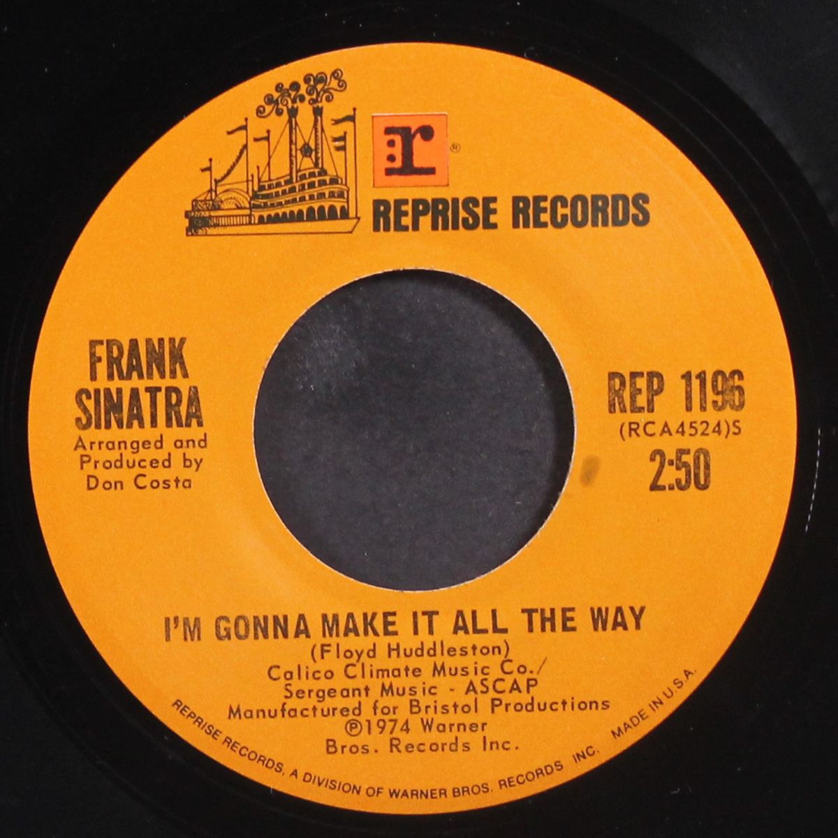 bad, bad leroy brown / i'm gonna make it all the way by FRANK SINATRA
