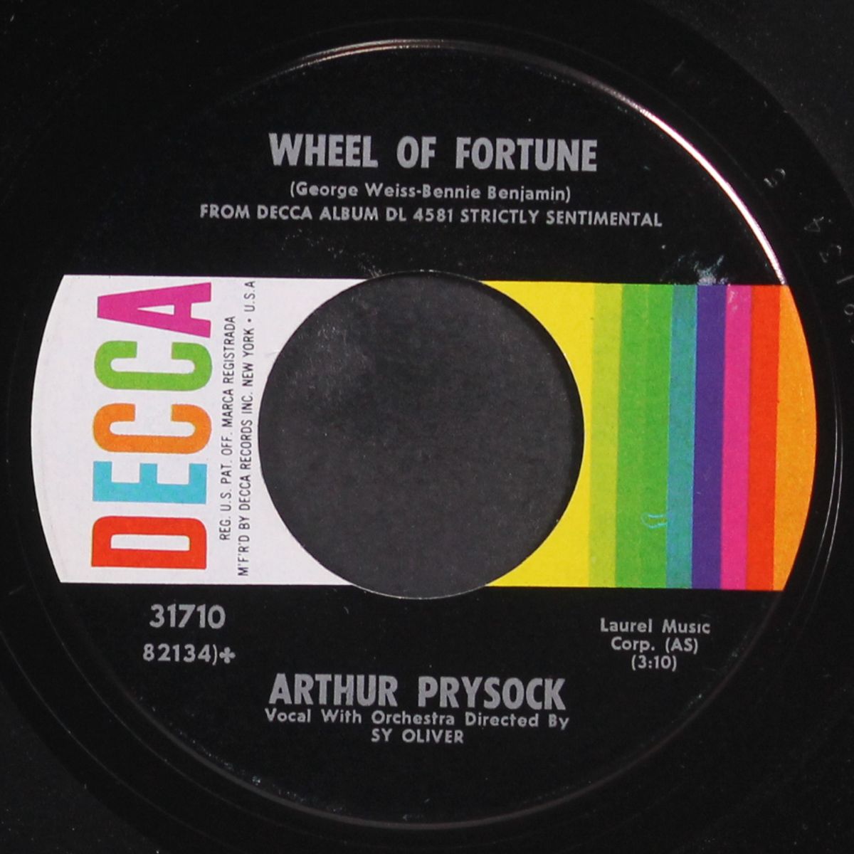 i cover the waterfront / wheel of fortune by ARTHUR PRYSOCK