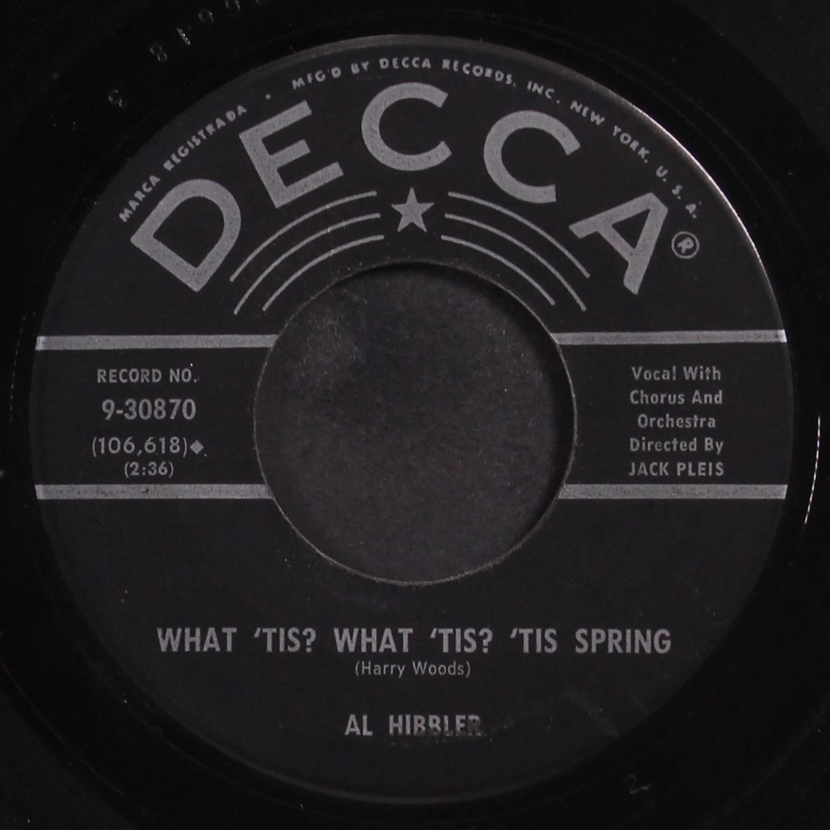 what 'tis? what 'tis? 'tis spring / he is always there by AL HIBBLER