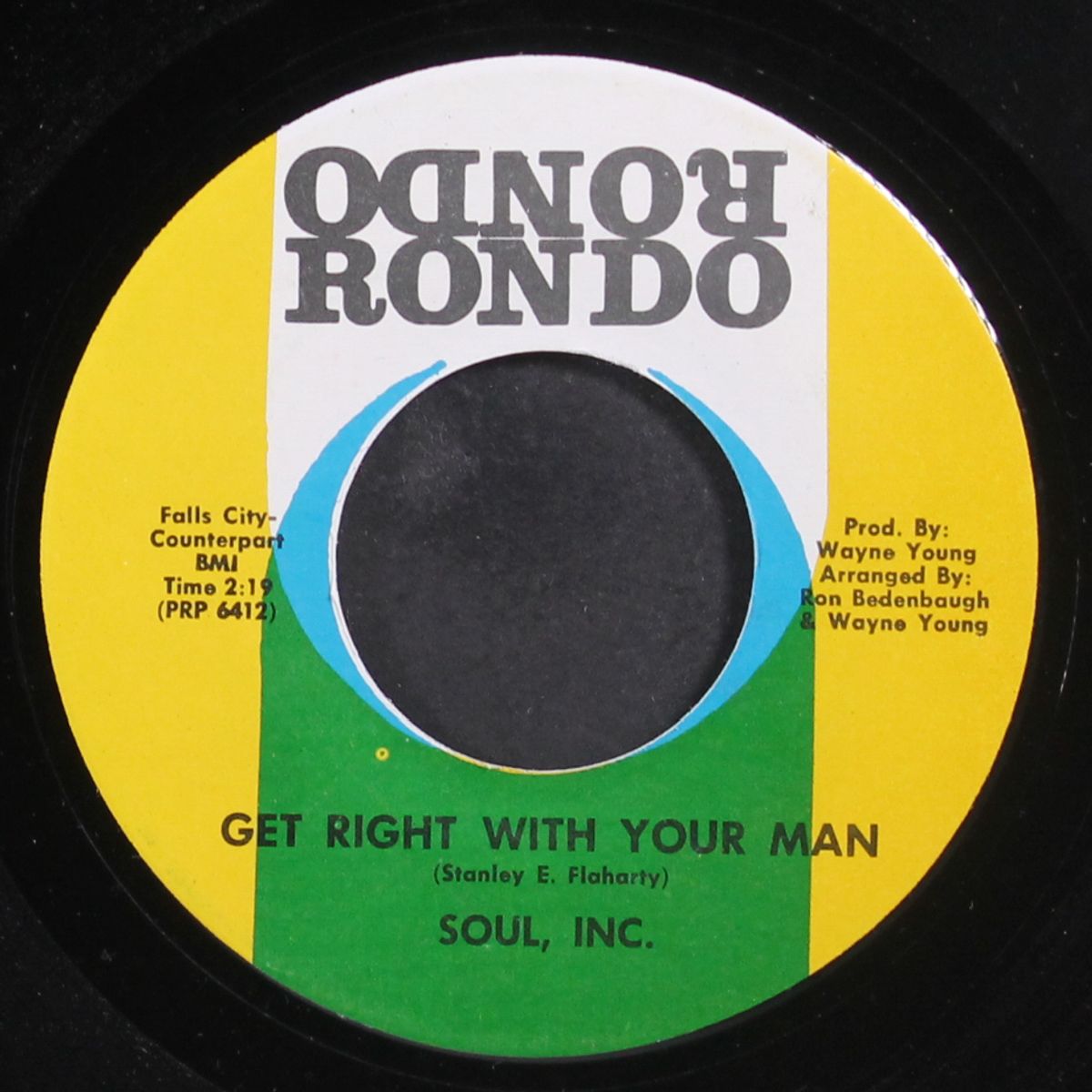 been down so long / get right with your man by SOUL, INC.