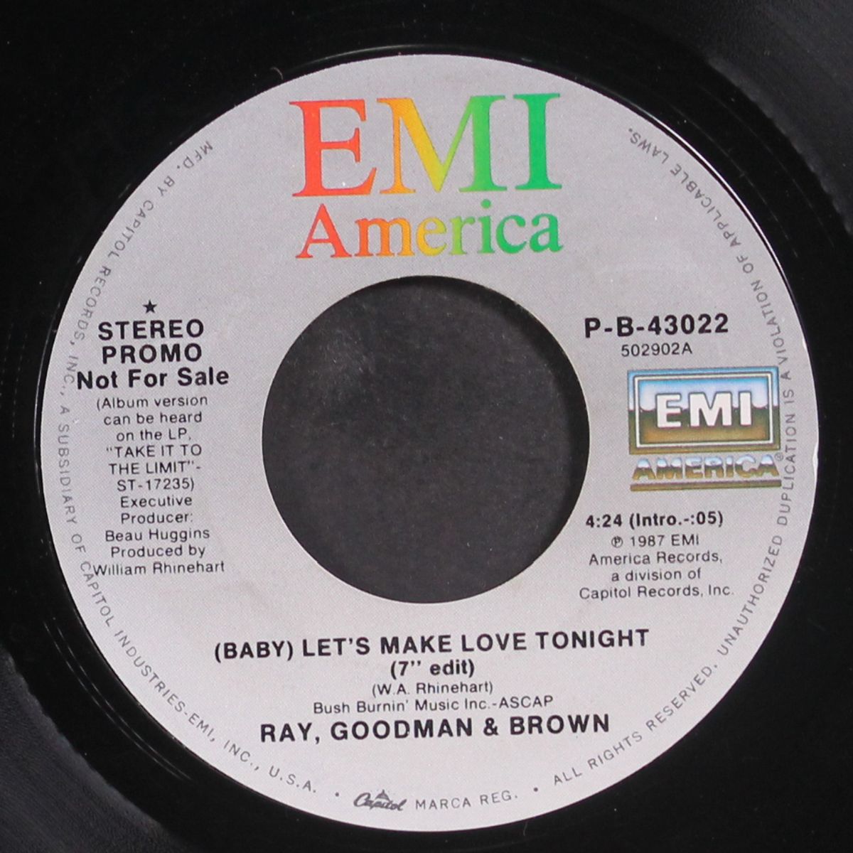 let's make love tonight by RAY, GOODMAN & BROWN