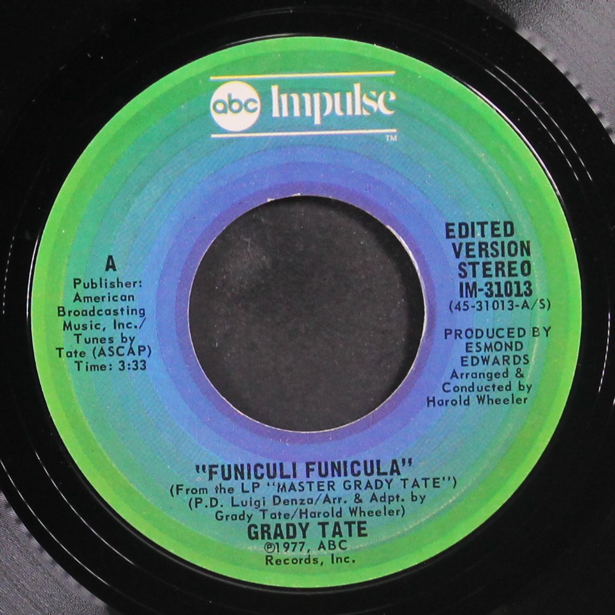 funiculi funicula by GRADY TATE