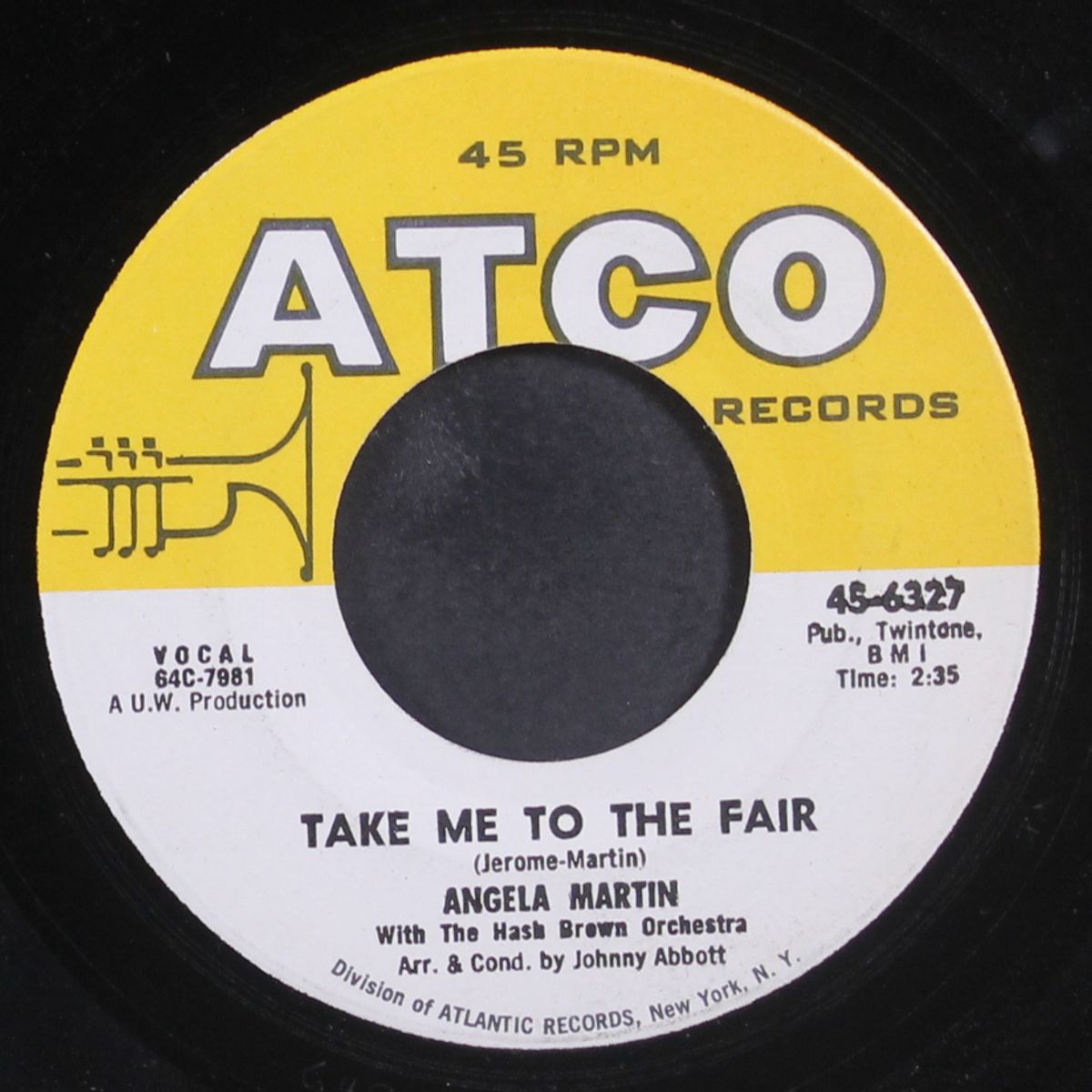 dip da dip / take me to the fair by ANGELA MARTIN