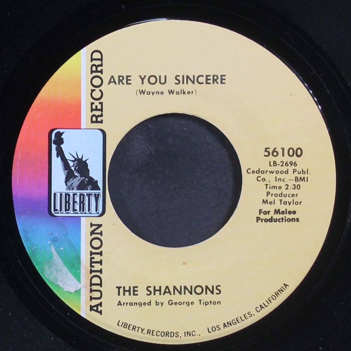 little white lies / are you sincere by SHANNONS