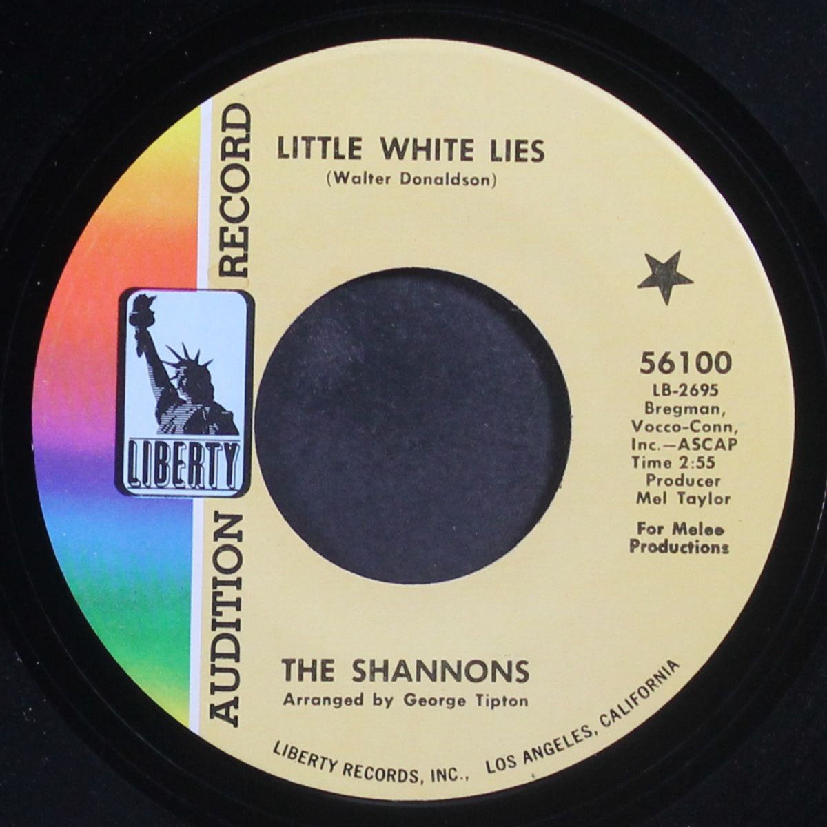 little white lies / are you sincere by SHANNONS