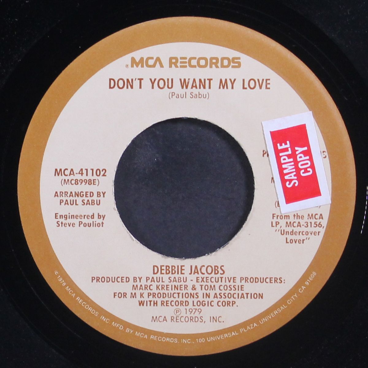 don't you want my love / think i'm fallin' in love by DEBBIE JACOBS