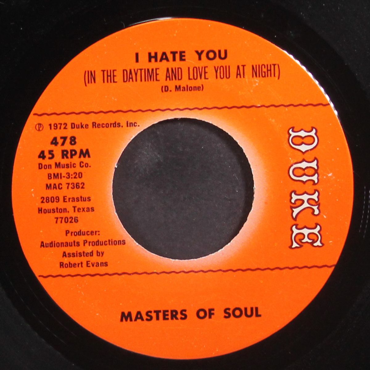 i hate you / should i just read the signs by MASTERS OF SOUL