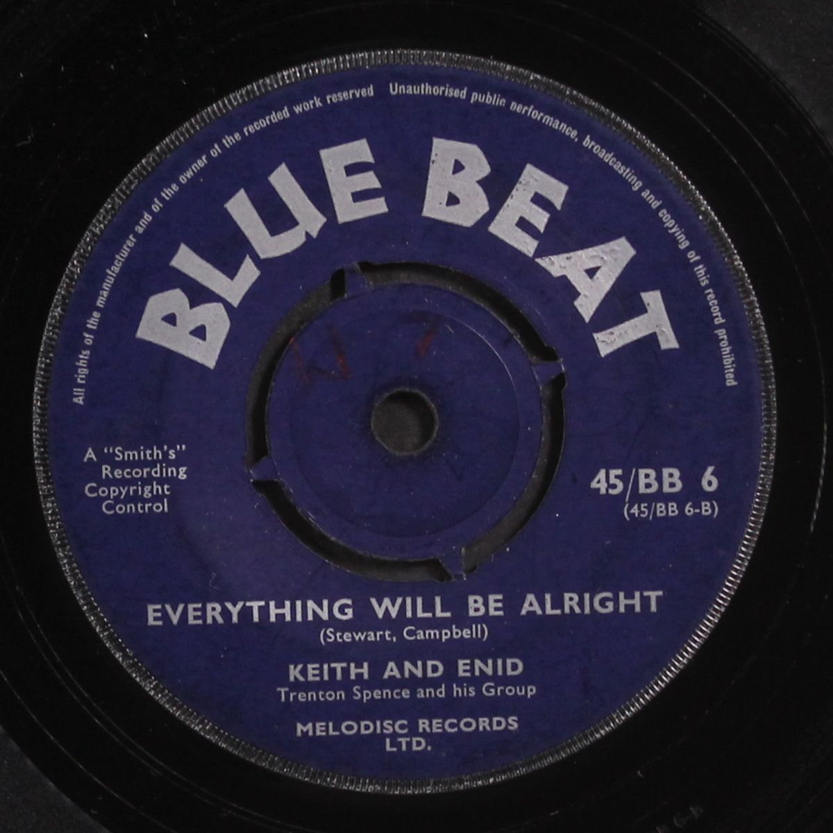 worried over you / everything will be alright by KEITH & ENID
