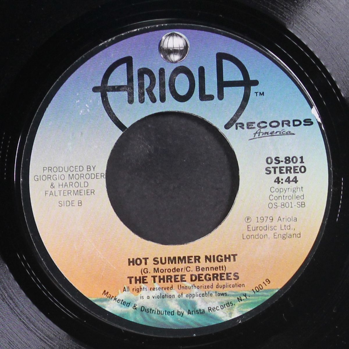 my simple heart / hot summer night by THREE DEGREES