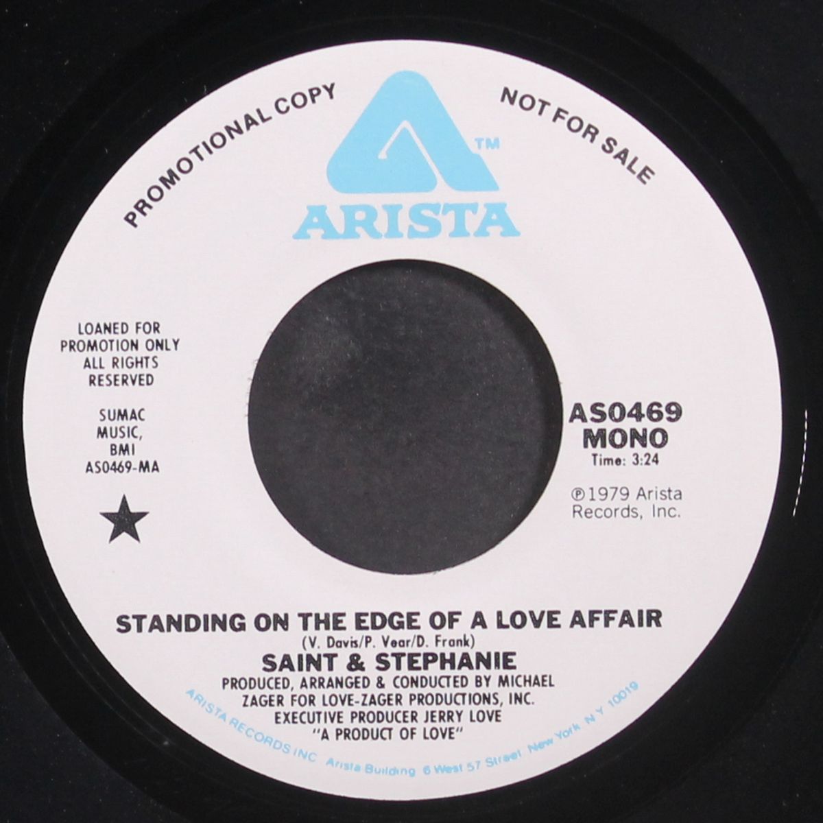 standing on the edge of a love affair / mono by SAINT & STEPHANIE