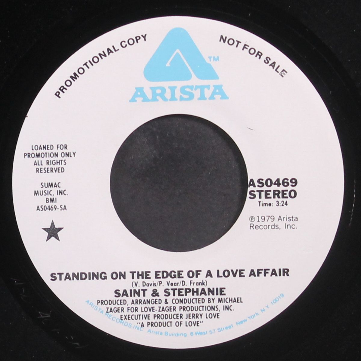 standing on the edge of a love affair / mono by SAINT & STEPHANIE