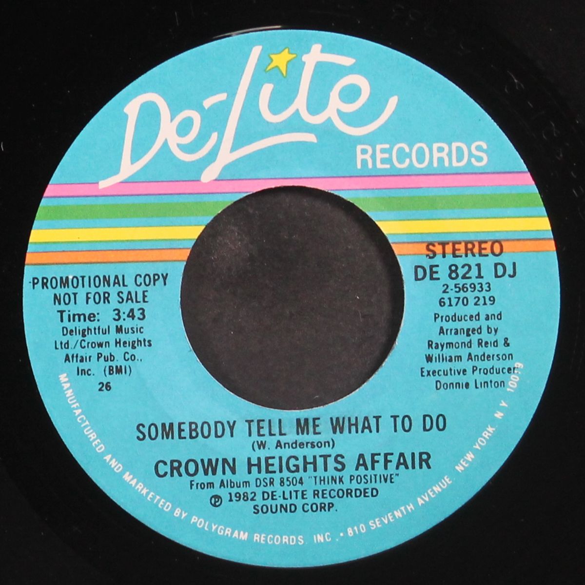 somebody tell me what to do / same by CROWN HEIGHTS AFFAIR