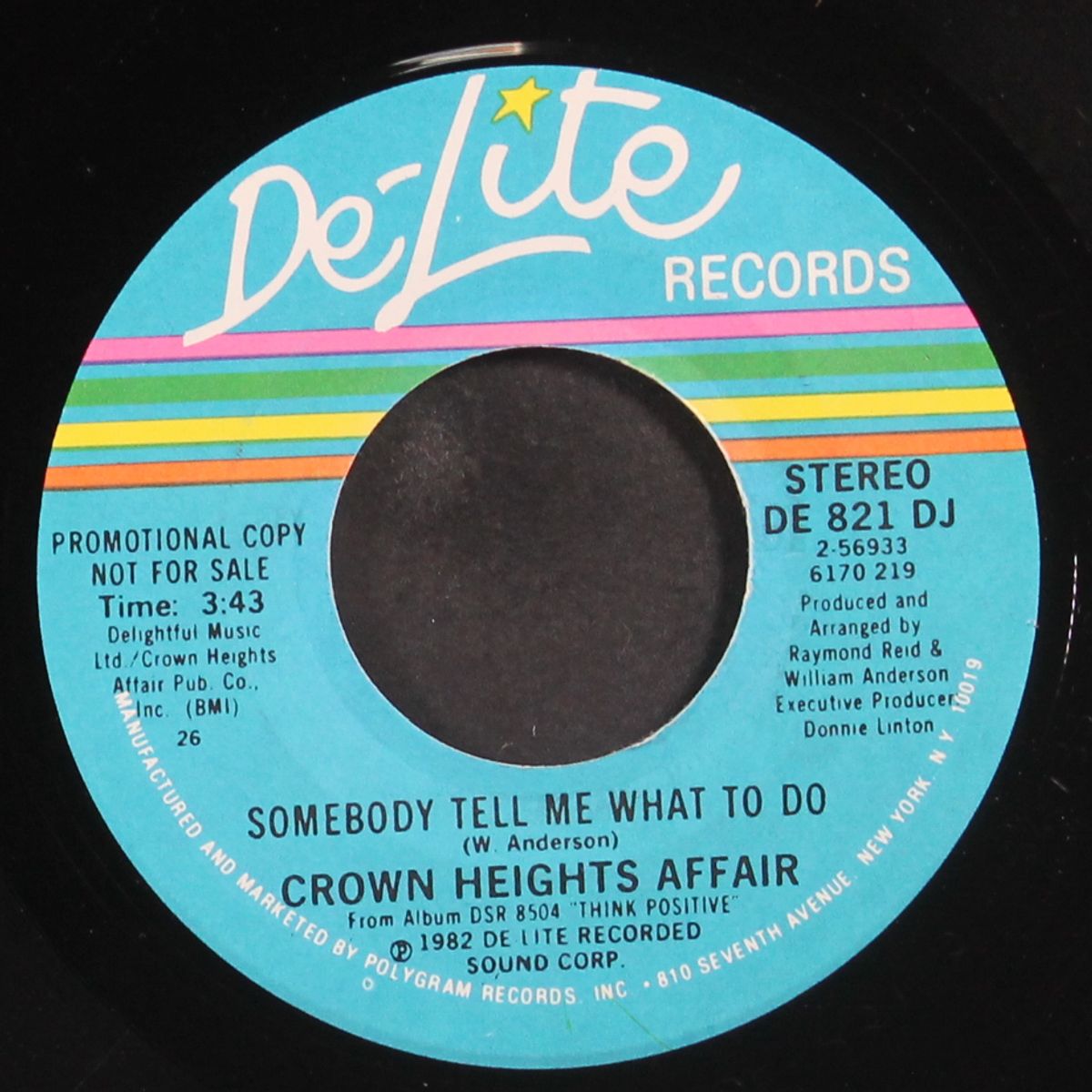 somebody tell me what to do / same by CROWN HEIGHTS AFFAIR
