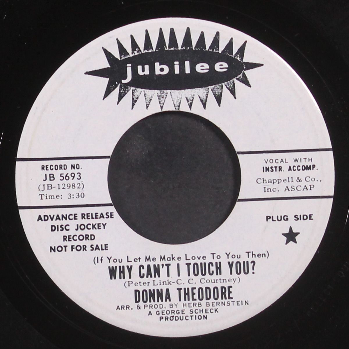why can't i touch you? / widow lady by DONNA THEODORE