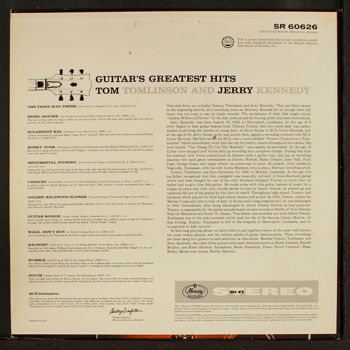 guitar's greatest hits by TOM & JERRY