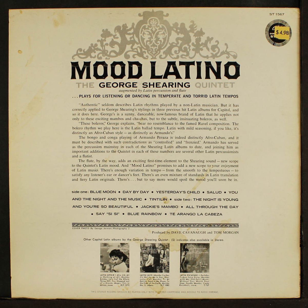 mood latino by GEORGE SHEARING