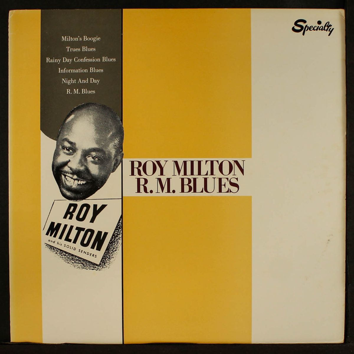 r.m. blues by ROY MILTON