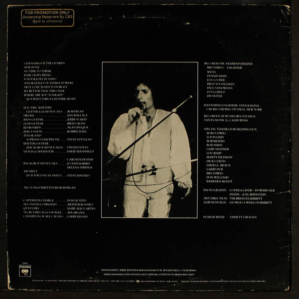 street-legal by BOB DYLAN