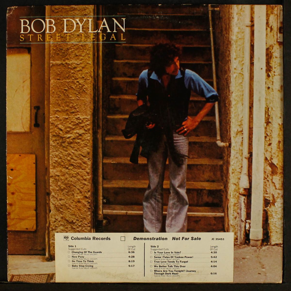 street-legal by BOB DYLAN
