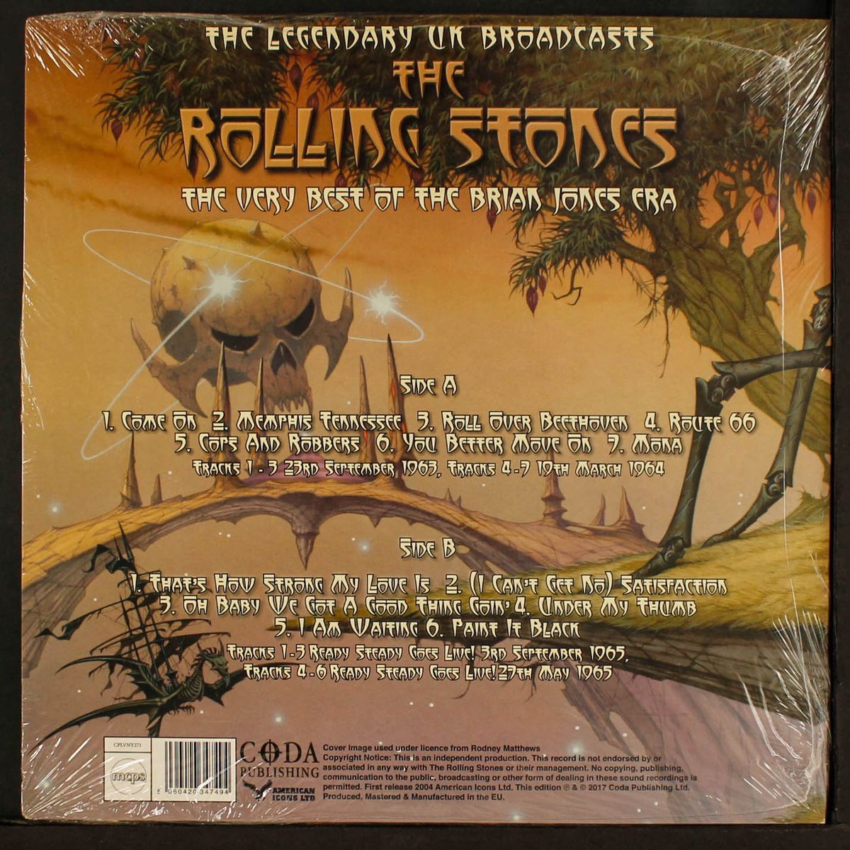 painted black by ROLLING STONES