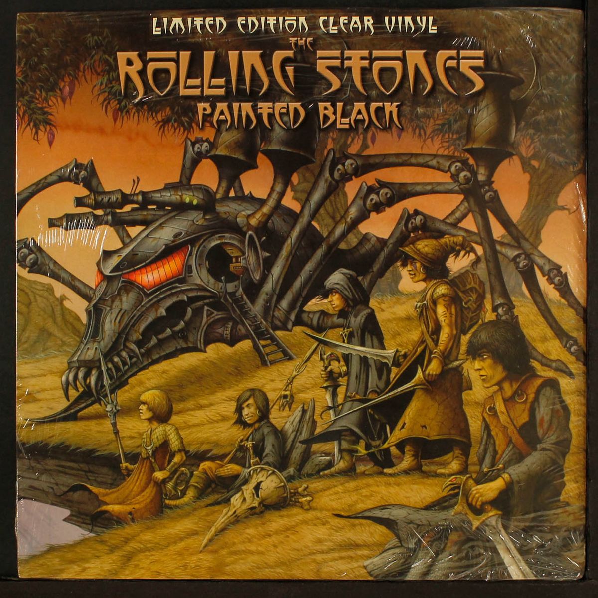 painted black by ROLLING STONES
