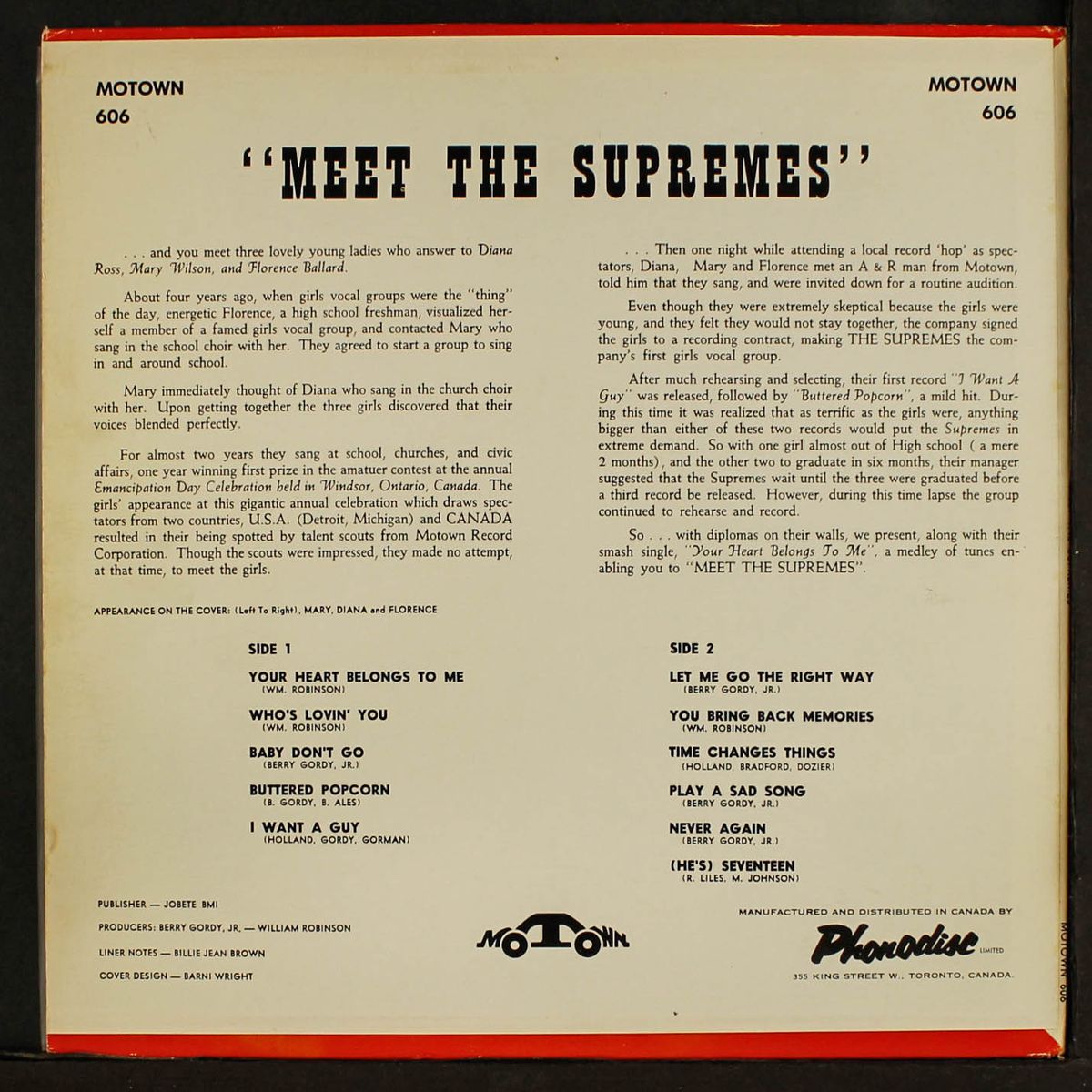 meet the supremes by SUPREMES