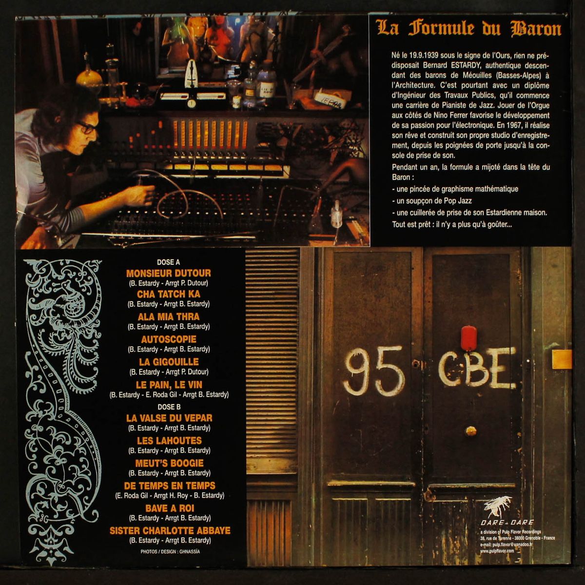 la formule du baron by BERNARD ESTARDY