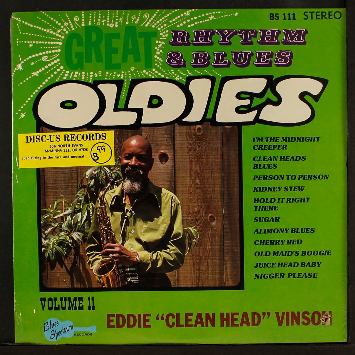 great rhythm and blues oldies by EDDIE 'CLEANHEAD' VINSON
